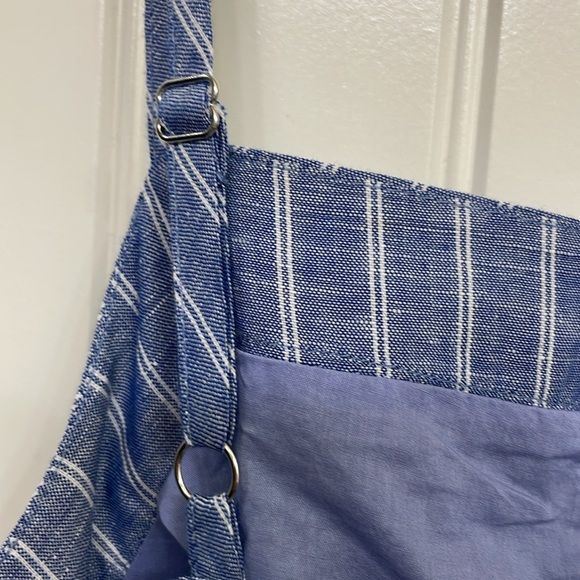 NWT Banana Republic blue striped belted dress - Picture 10 of 12